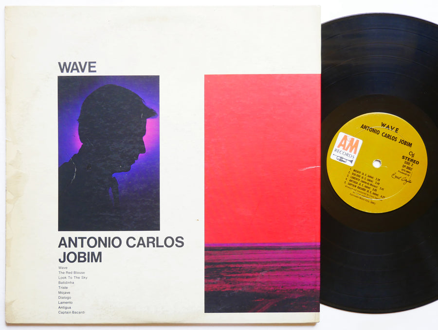ANTONIO CARLOS JOBIM Wave LP A&M RECORDS SP-3002 US 1967 RVG Bossa Nova