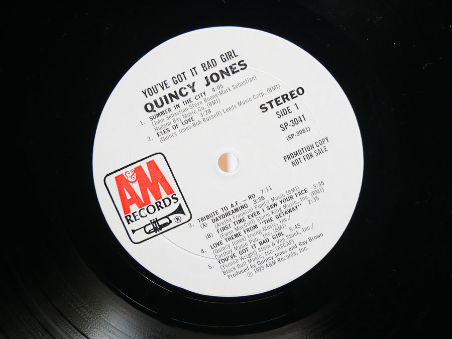 QUINCY JONES You've Got It Bad Girl LP A&M SP-3041 US 1973 PROMO George Duke