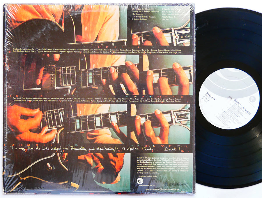 DAVID T. WALKER Self Titled ODE RECORDS SP 77011 US 1971 Curtis Amy Joe Sample