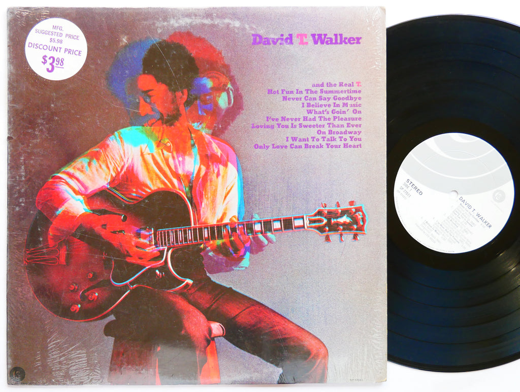 DAVID T. WALKER Self Titled ODE RECORDS SP 77011 US 1971 Curtis Amy Joe Sample