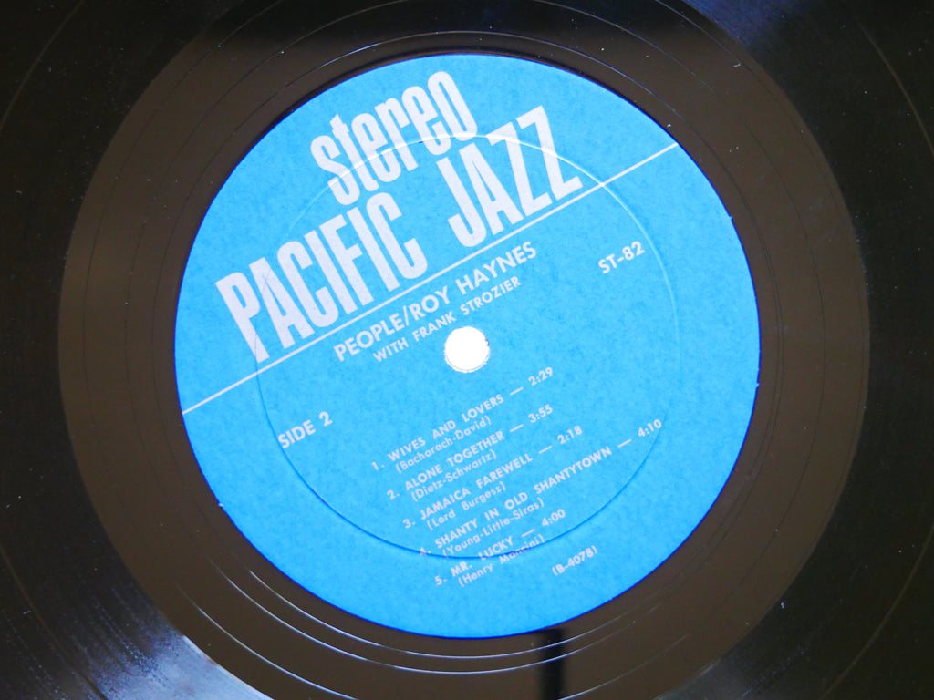 ROY HAYNES People LP PACIFIC JAZZ RECORDS ST-82 US 1964 JAZZ Frank Strozier