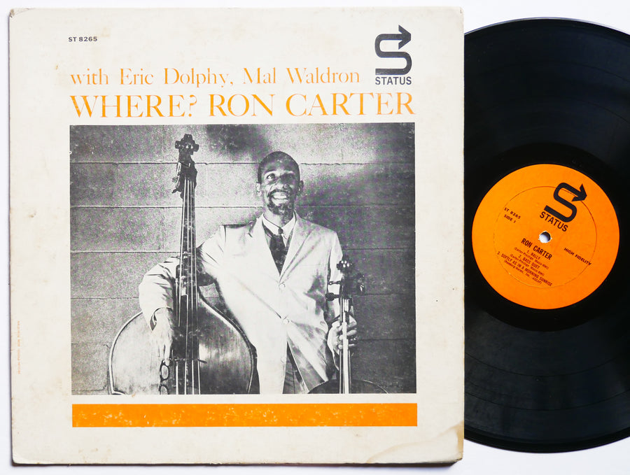 RON CARTER ERIC DOLPHY MAL WALDRON Where? LP STATUS ST 8265 US 1964 RVG MONO