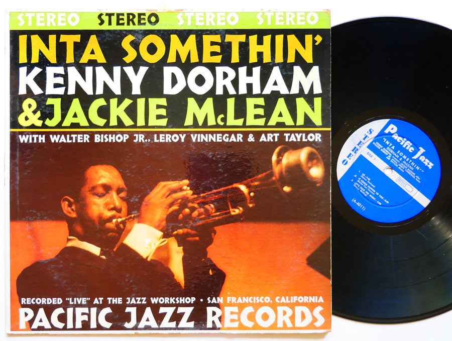 KENNY DORHAM & JACKIE MCLEAN Inta Somethin' LP PACIFIC JAZZ STEREO-41 US 1962