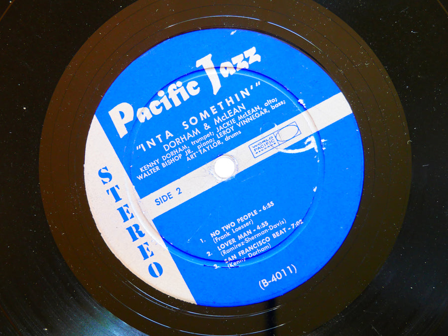 KENNY DORHAM & JACKIE MCLEAN Inta Somethin' LP PACIFIC JAZZ STEREO-41 US 1962