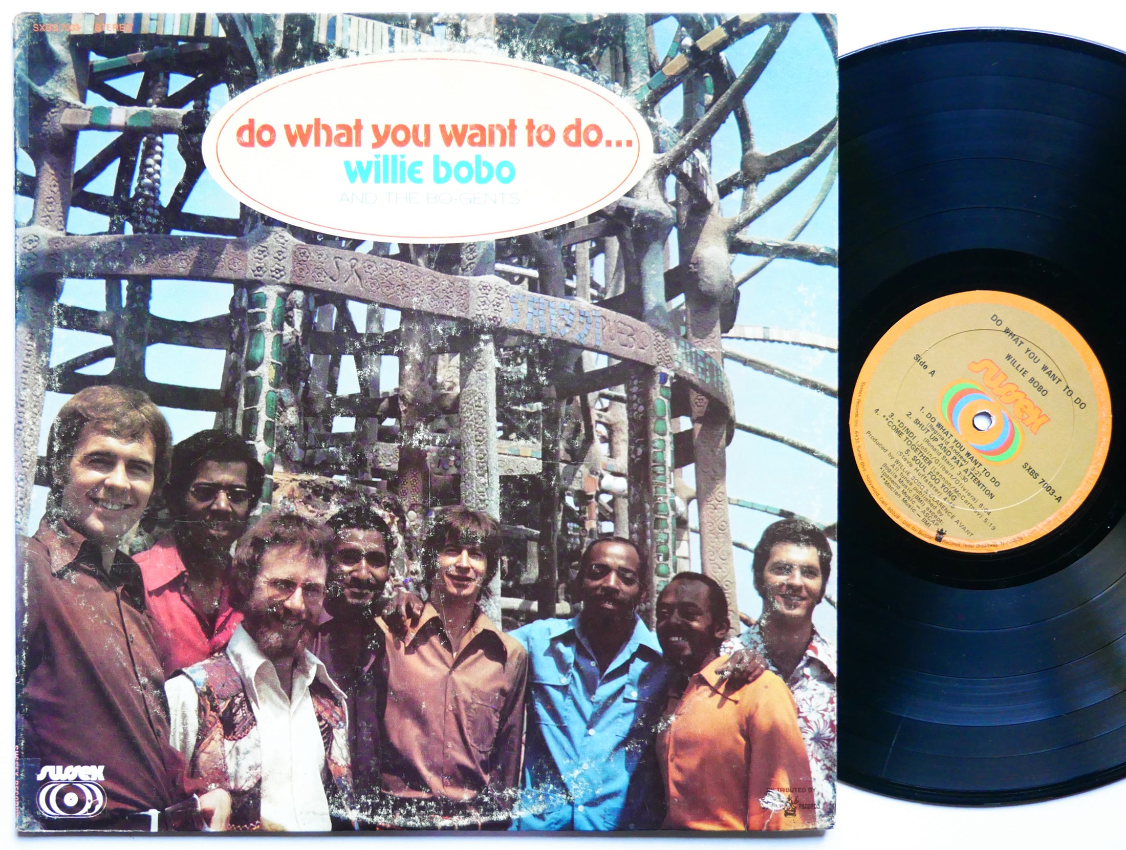 WILLIE BOBO Do What You Want To Do LP SUSSEX SXBS 7003 US 1971 Jazz Funk