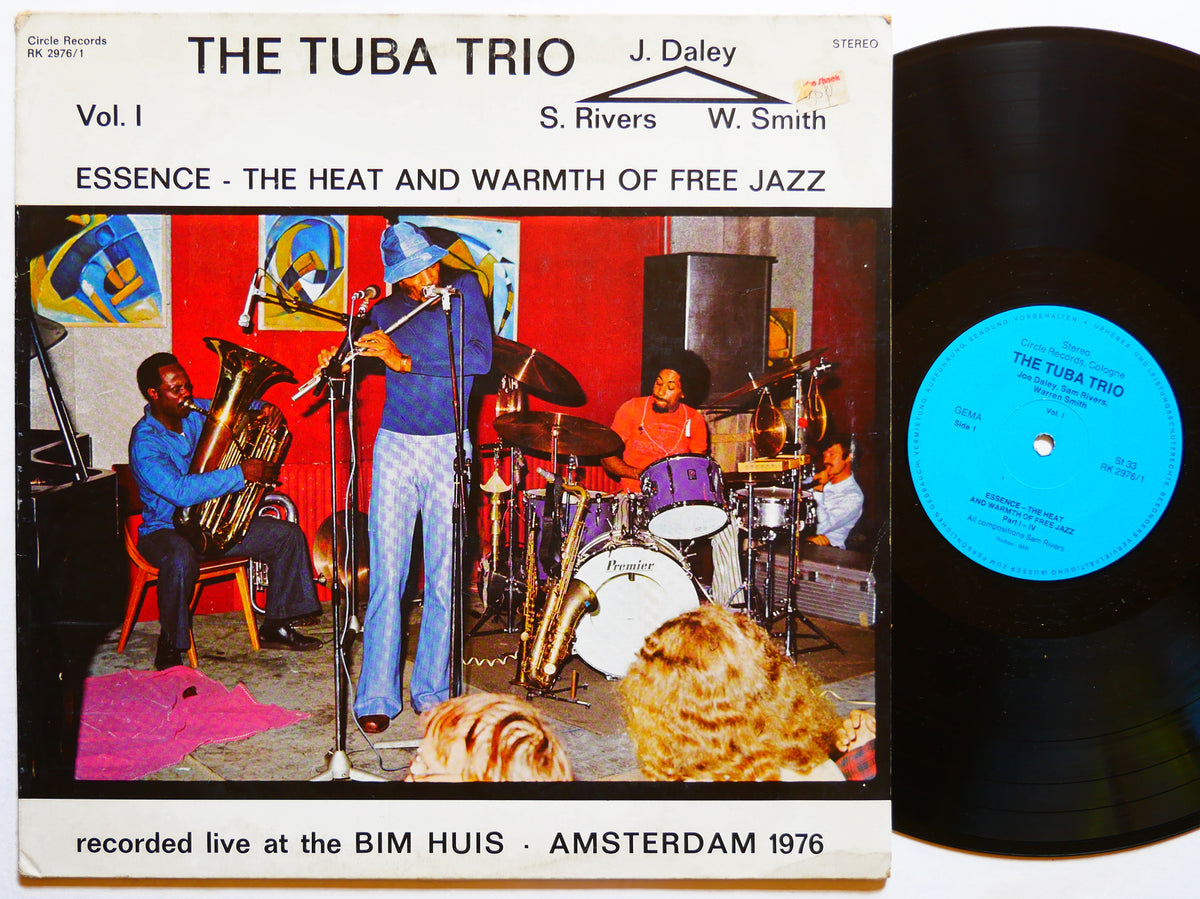 THE TUBA TRIO Essence LP CIRCLE RK 2976/1 GERMANY 1977 Sam Rivers Warren Smit