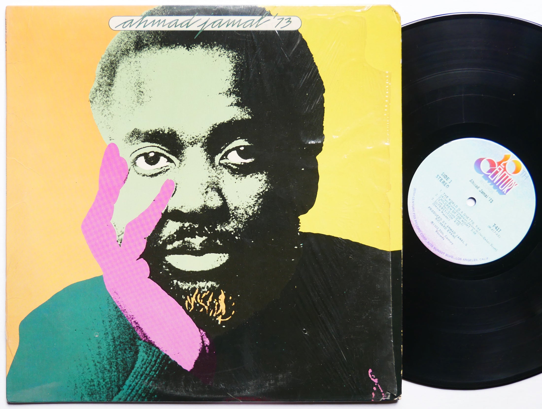 AHMAD JAMAL '73 LP 20TH CENTURY RECORDS T-417 US 1973 JAZZ Richard Evans VG+