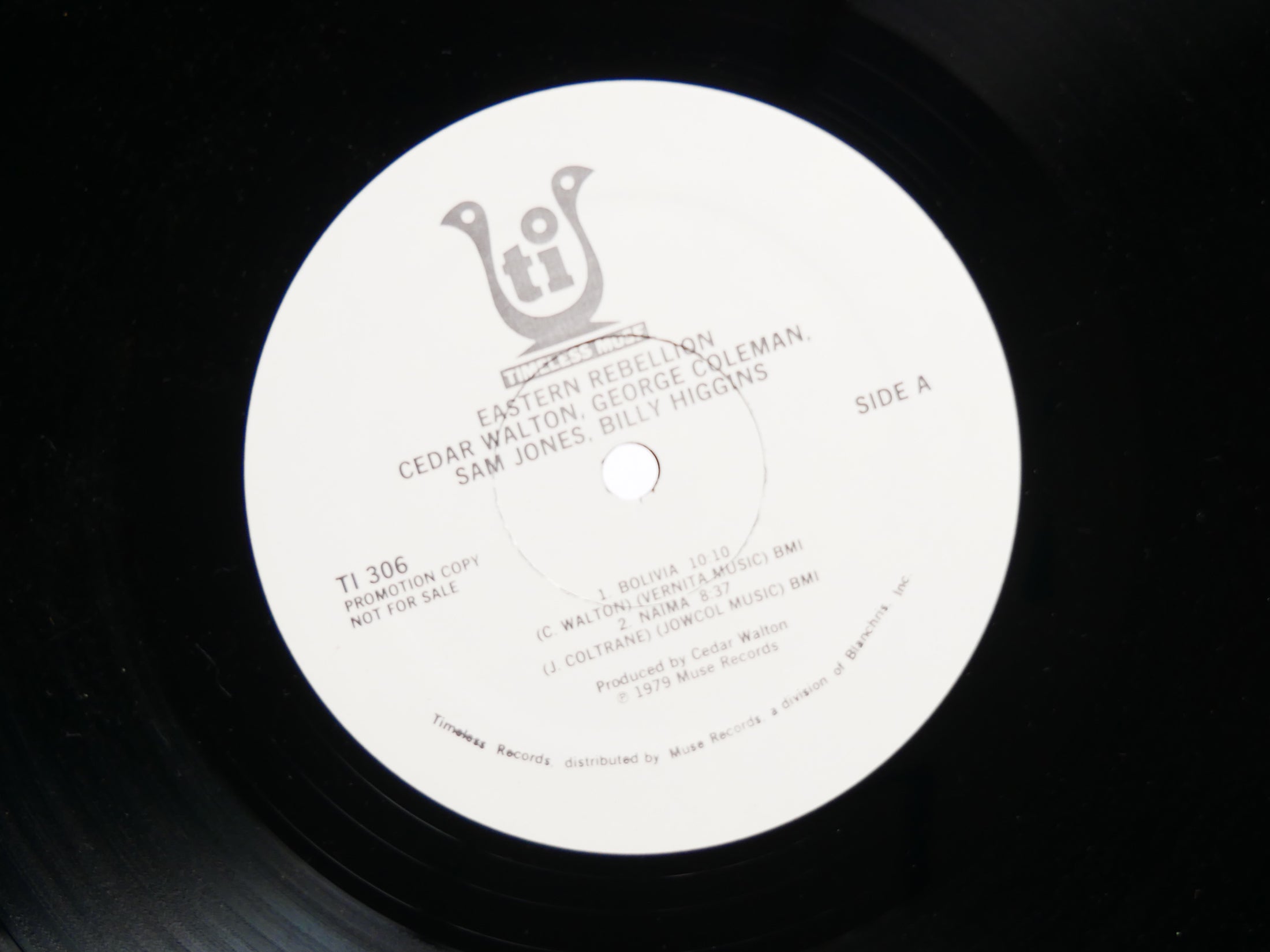 CEDAR WALTON GEORGE COLEMAN Eastern Rebellion LP TIMELESS MUSE TI 306 US 1979