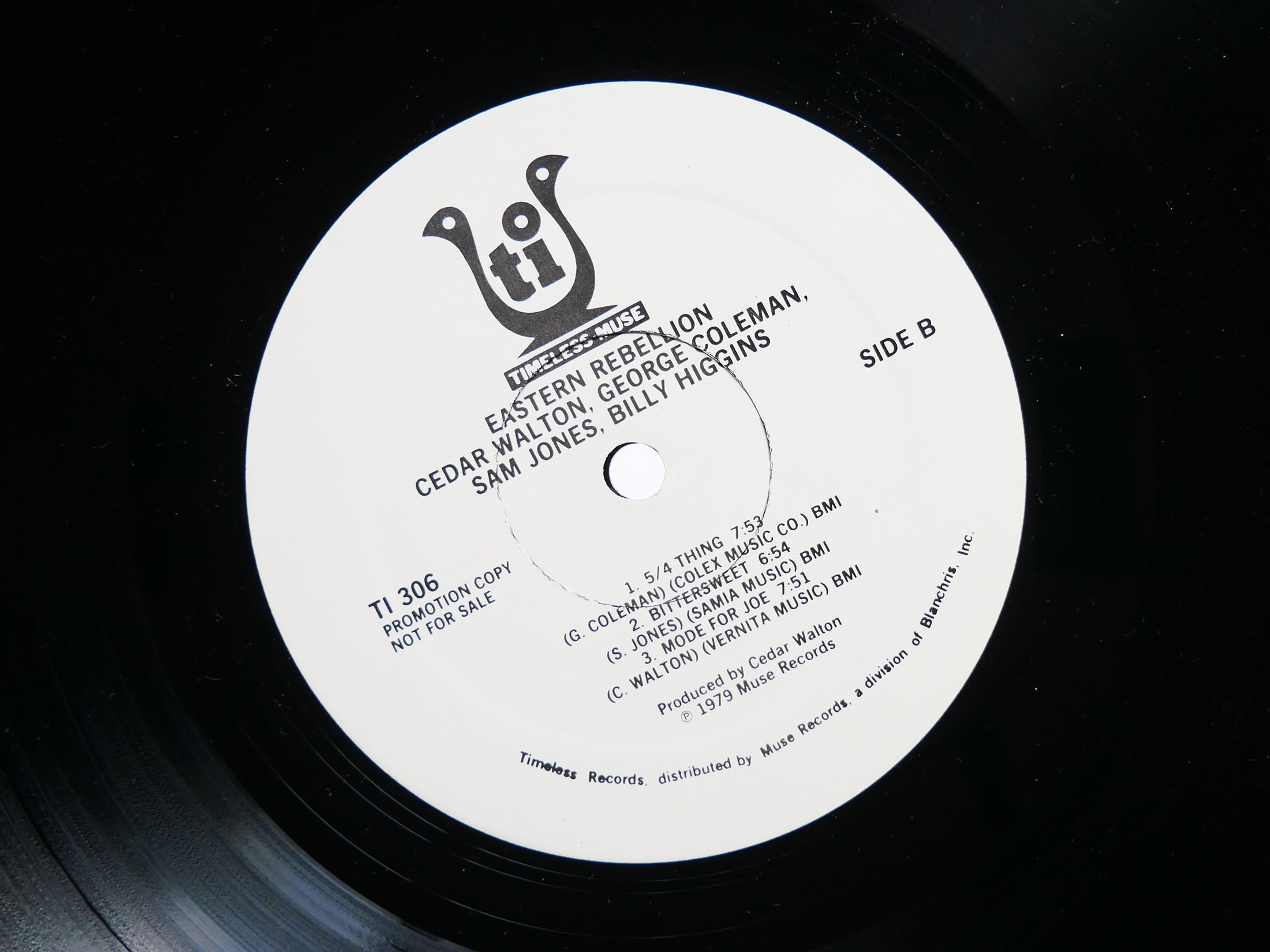 CEDAR WALTON GEORGE COLEMAN Eastern Rebellion LP TIMELESS MUSE TI 306 US 1979