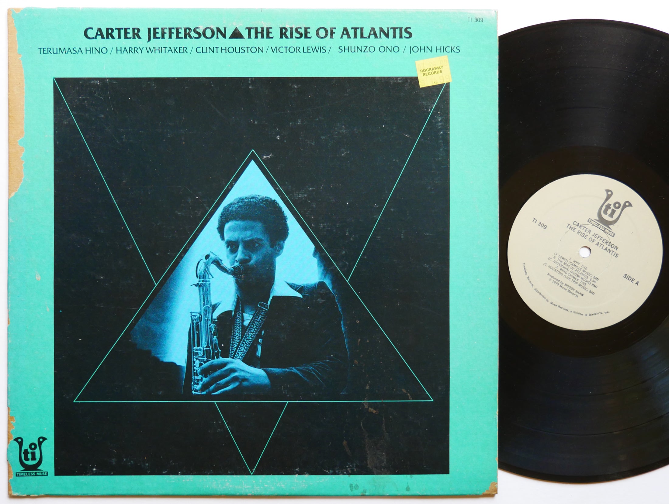 CARTER JEFFERSON The Rise Of Atlantis LP TIMELESS MUSE TI 309 Terumasa Hino