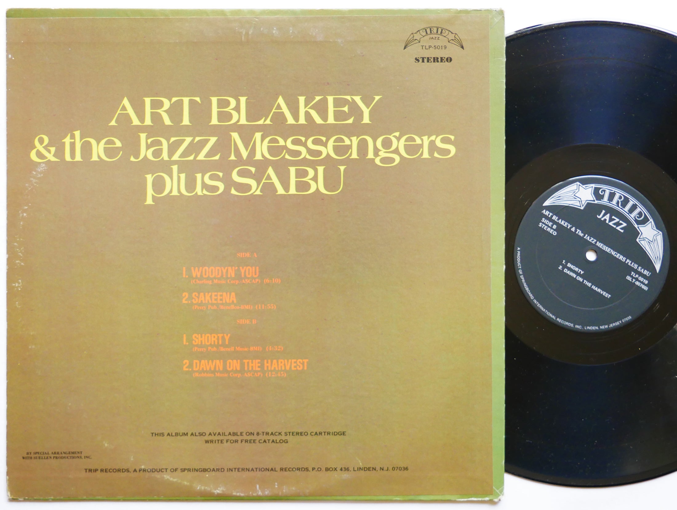 ART BLAKEY & The Jazz Messengers Cu-Bop LP TRIP TLP-5019 US 1974 Johnny Griffin