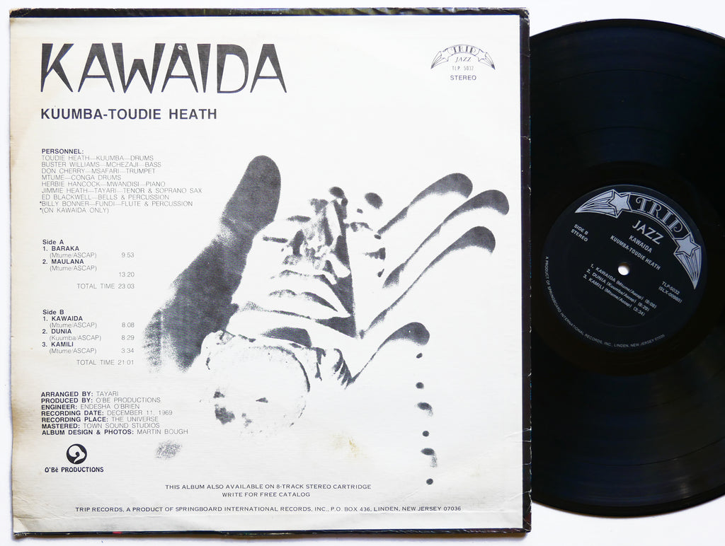 KUUMBA-TOUDIE HEATH Kawaida LP TRIP TLP-5032 US 1974 Herbie Hancock Mtume
