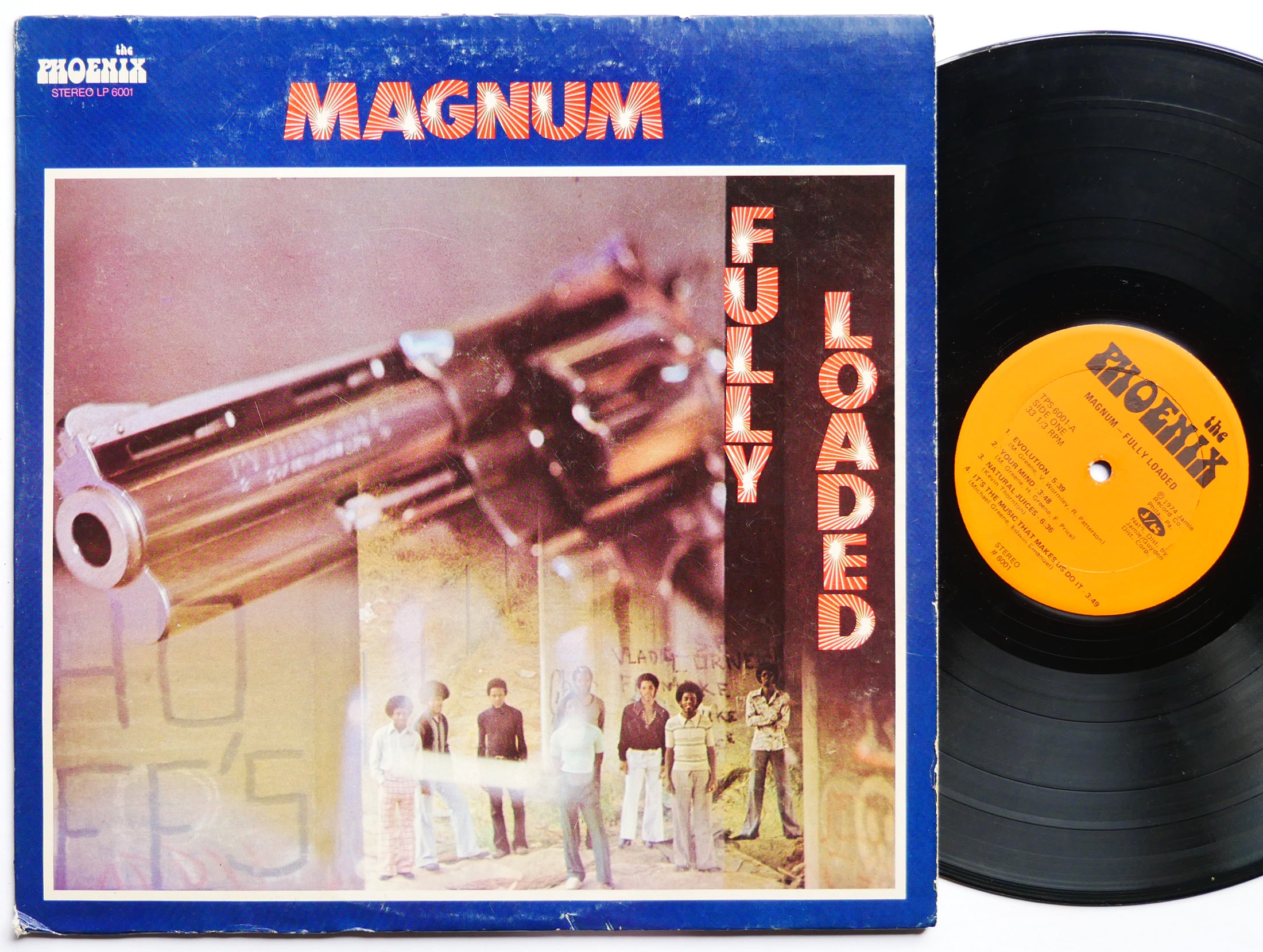 MAGNUM Fully Loaded LP THE PHOENIX TPS-6001 US 1974 Funk Soul