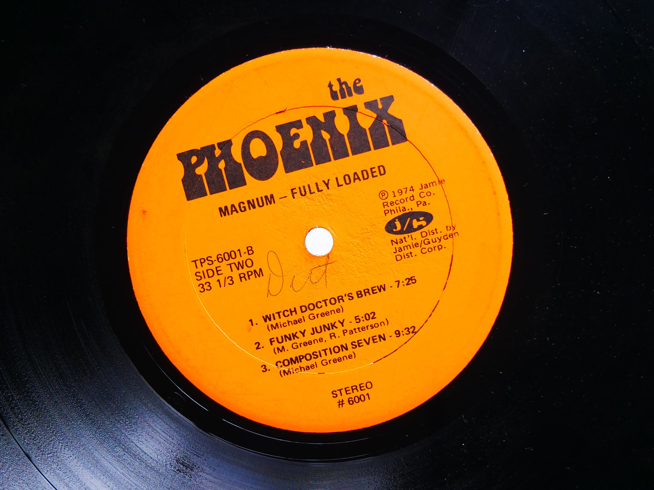 MAGNUM Fully Loaded LP THE PHOENIX TPS-6001 US 1974 Funk Soul