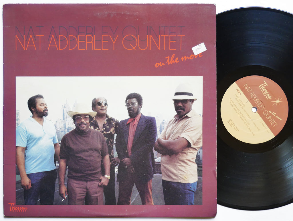 NAT ADDERLEY QUINTET On The Move LP THERESA RECORDS TR 117 US 1983 Sonny Fortune