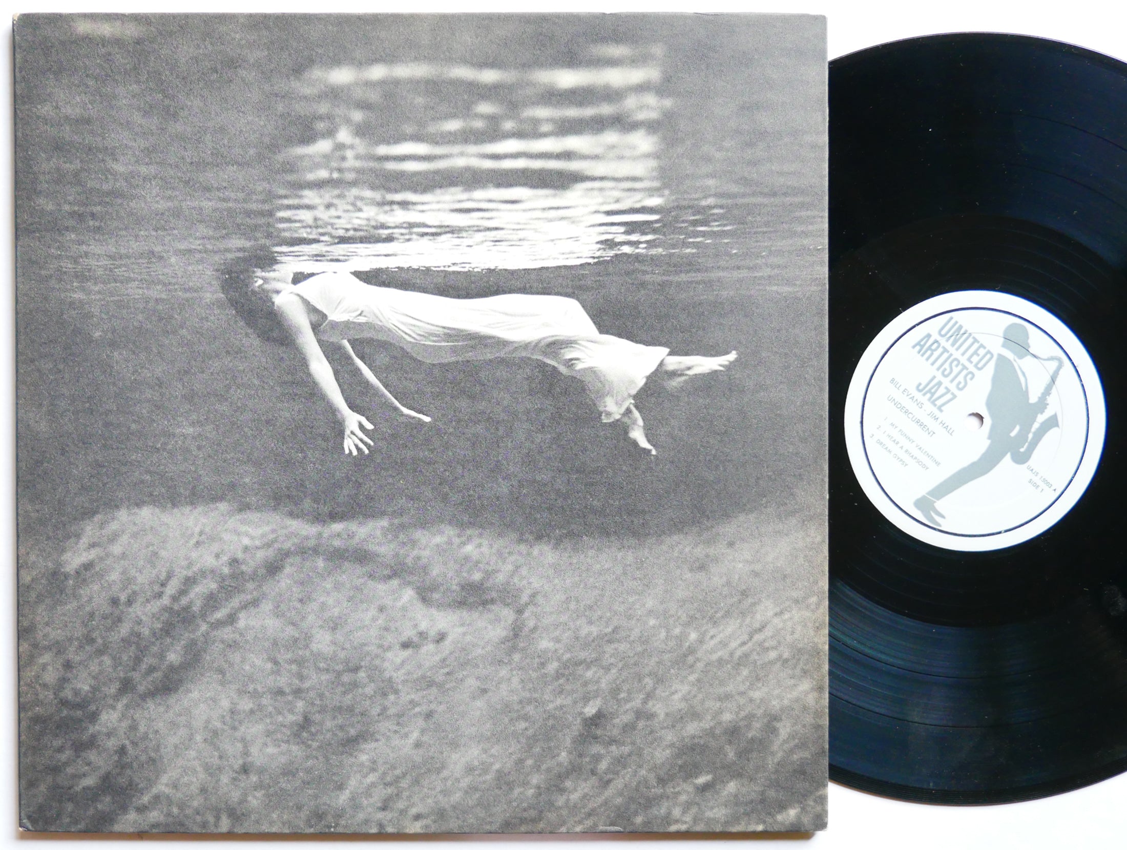 BILL EVANS JIM HALL Undercurrent LP UNITED ARTISTS JAZZ UAJS 15003 US 1962 CLEAN