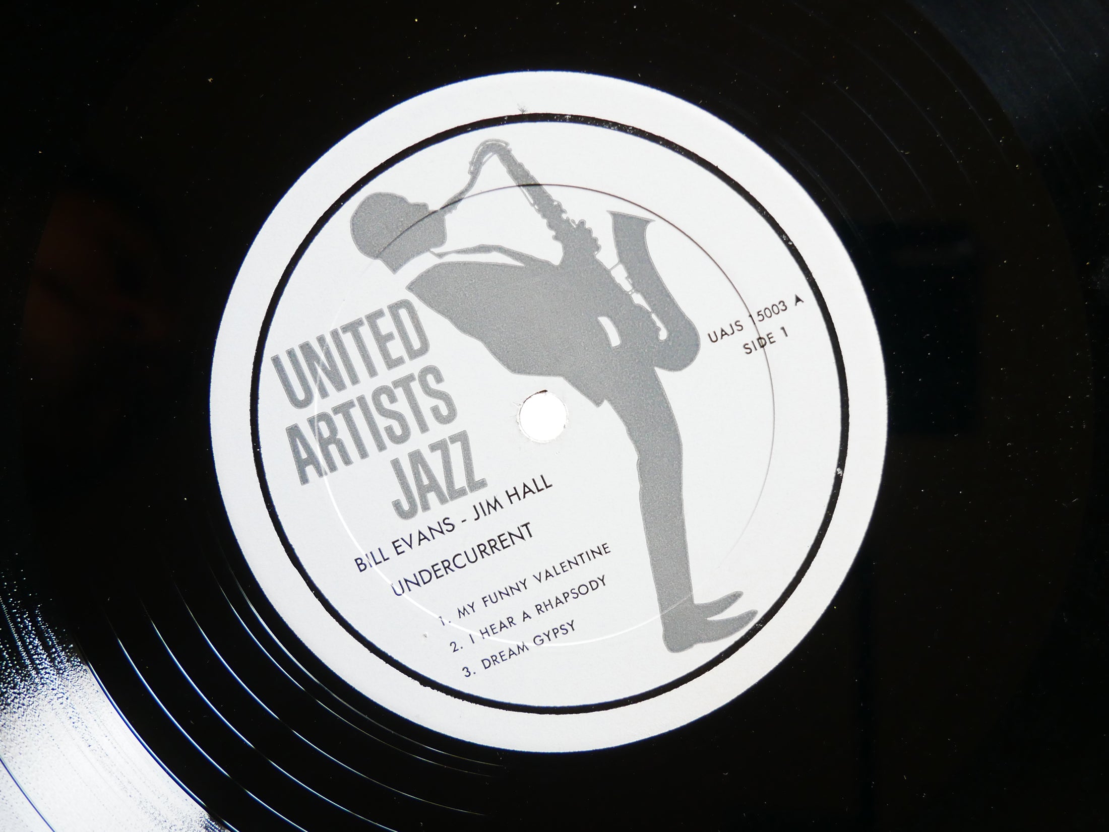 BILL EVANS JIM HALL Undercurrent LP UNITED ARTISTS JAZZ UAJS 15003 US 1962 CLEAN