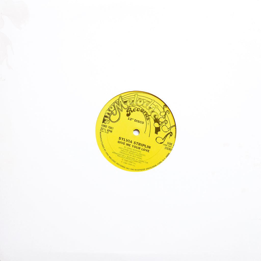 SYLVIA STRIPLIN You Can't Turn Me Away UNO MELODIC RECORDS UMD 7001 US 1980 VG+