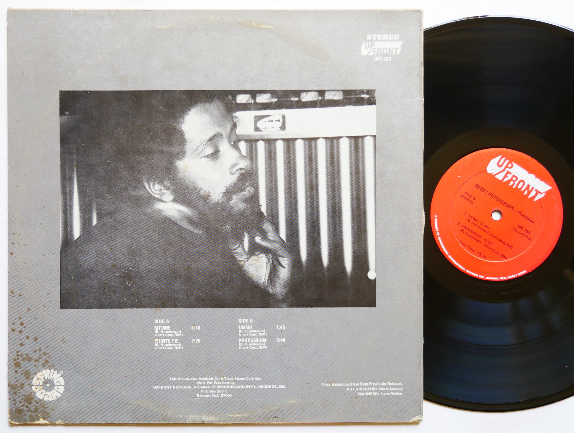 BOBBY HUTCHERSON Procession LP UPFRONT RECORDS UPF-193 US 1976 Jazz Funk
