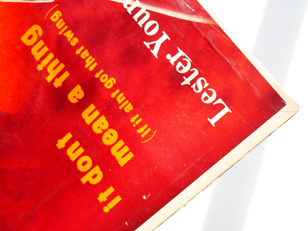 LESTER YOUNG It Don't Mean A Thing LP VERVE RECORDS MGV-8187 US 1961 MONO JAZZ