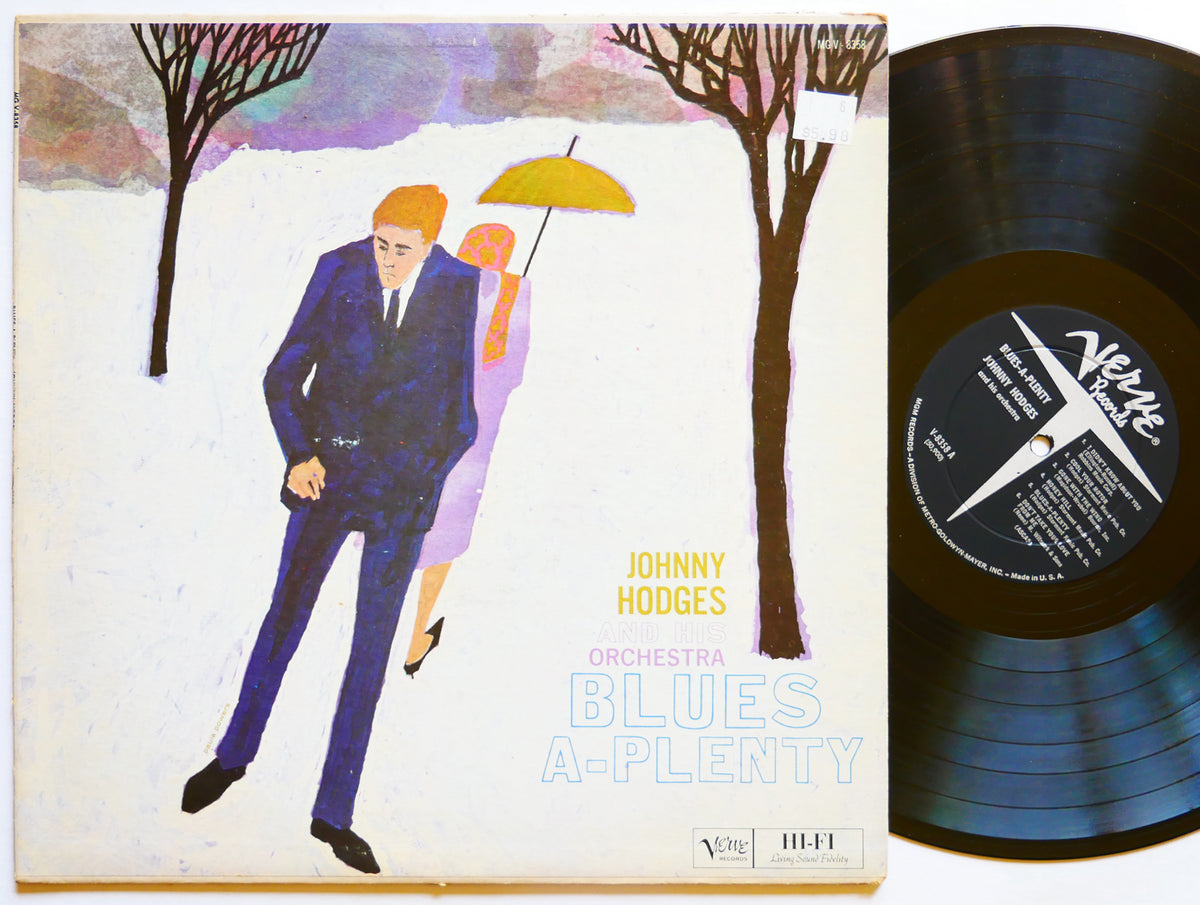 JOHNNY HODGES Blues A-Plenty LP VERVE MG V-8358 US 1962 DG MONO Roy Eldridge