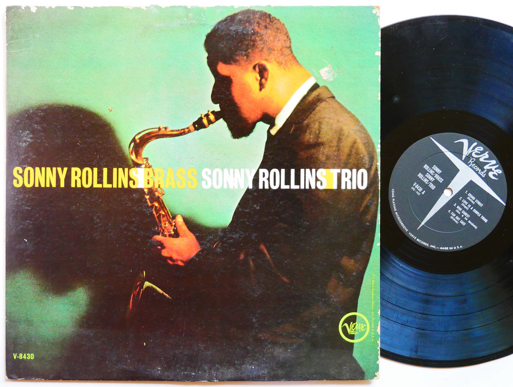 SONNY ROLLINS Brass / Trio LP VERVE V6-8430 US 1962 Henry Grimes Roy Haynes