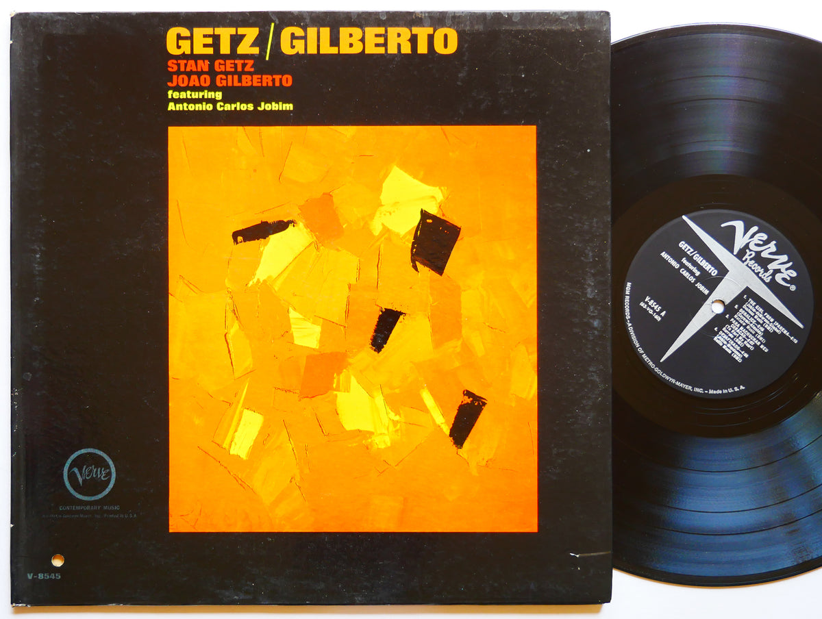 STAN GETZ / JOAO GILBERTO ANTONIO CARLOS JOBIM LP VERVE V-8545 US 1964 MONO VG+