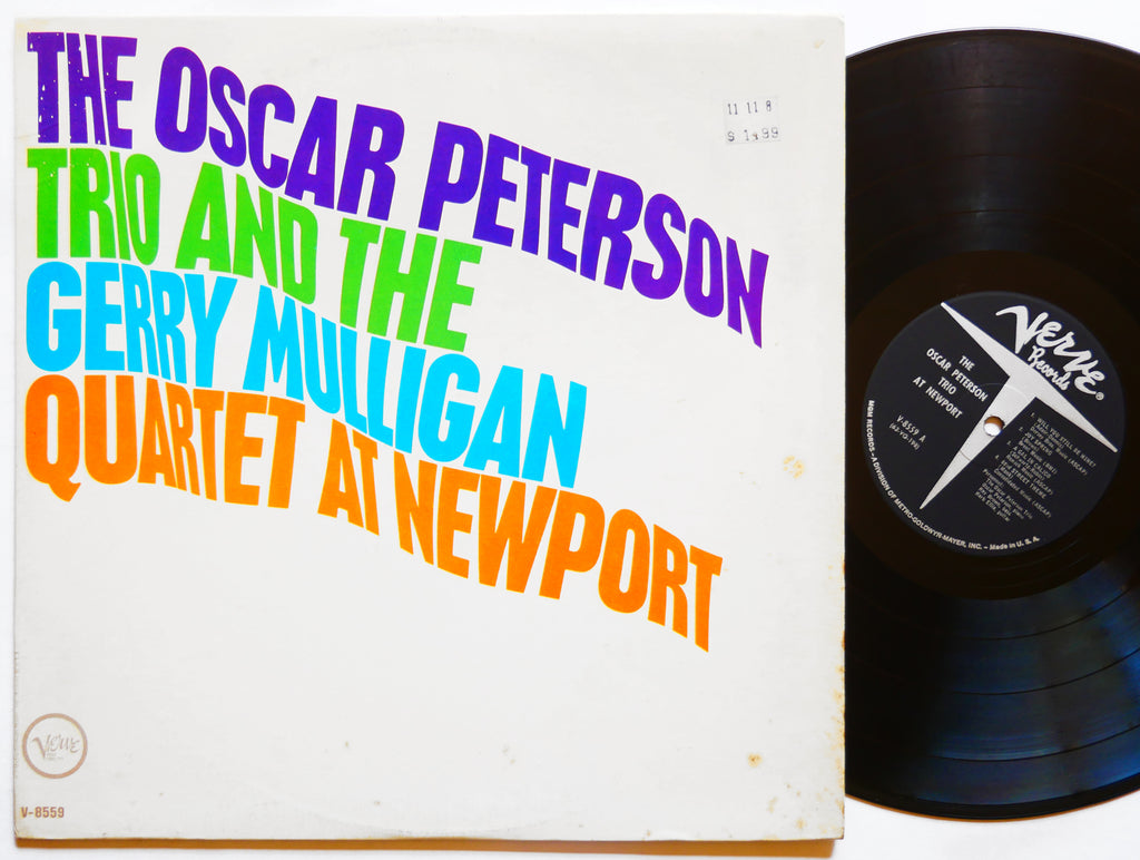 OSCAR PETERSON Trio And GERRY MULLIGAN Quartet VERVE RECORDS V6-8559 US '63 MONO
