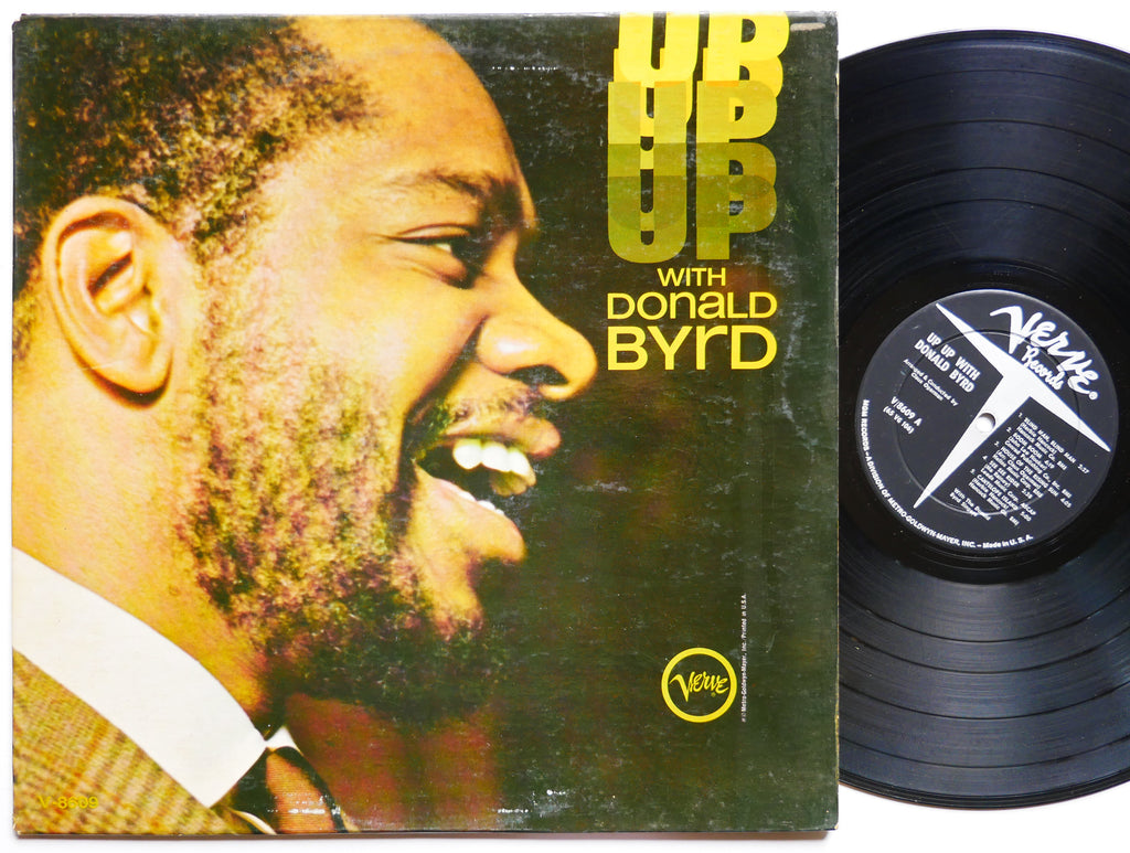 DONALD BYRD Up With LP VERVE V-8609 US 1965 RVG DG MONO Herbie Hancock