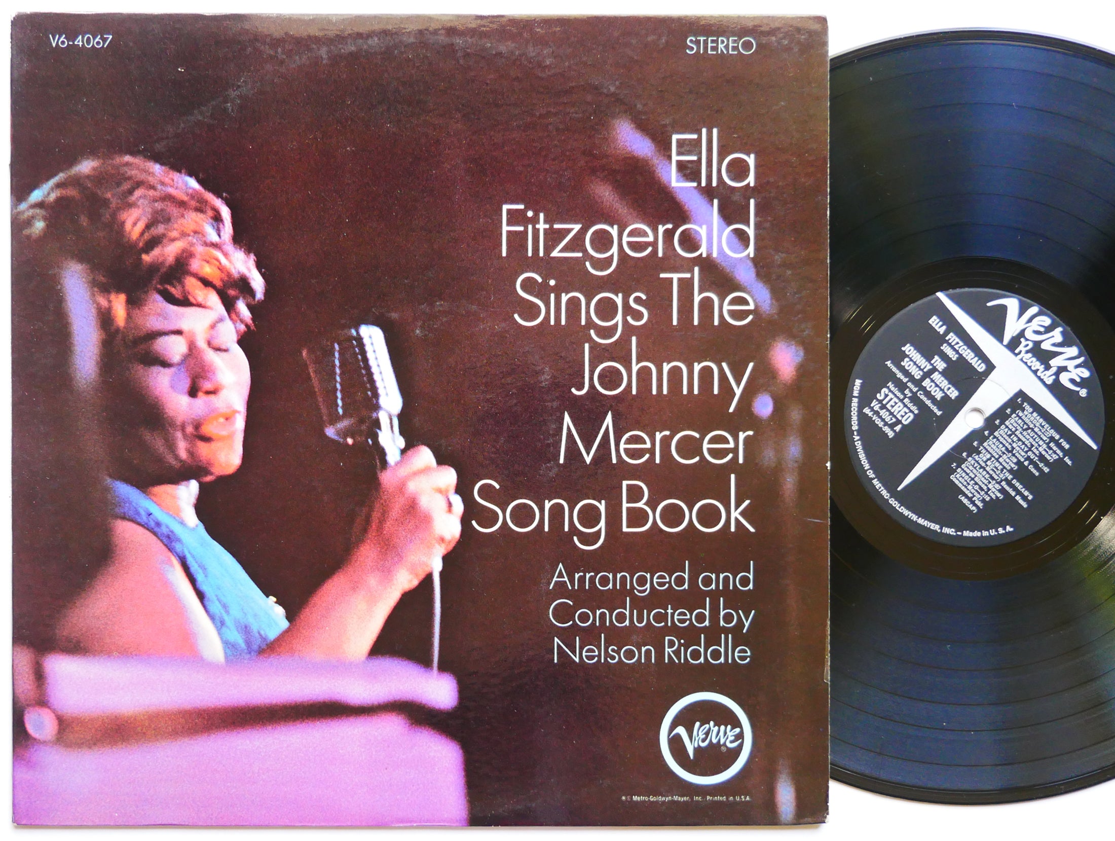 ELLA FITZGERALD Sings The Johnny Mercer Song Book VERVE RECORDS V6-4067 US 1964