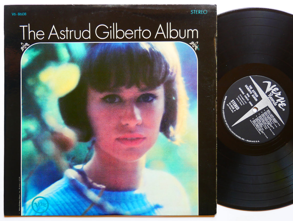 ASTRUD GILBERTO Album VERVE V6-8608 US 1965 RVG Antonio Carlos Jobim João Donato