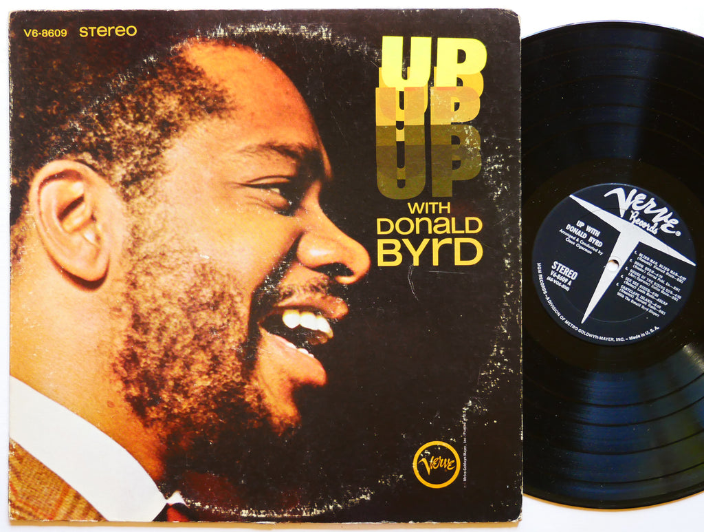 DONALD BYRD Up With LP VERVE V6-8609 US 1965 Herbie Hancock Kenny Burrell