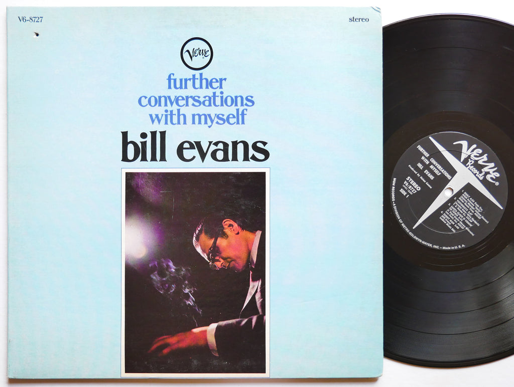 BILL EVANS Further Conversations With Myself LP VERVE RECORDS V6-8727 US 1967