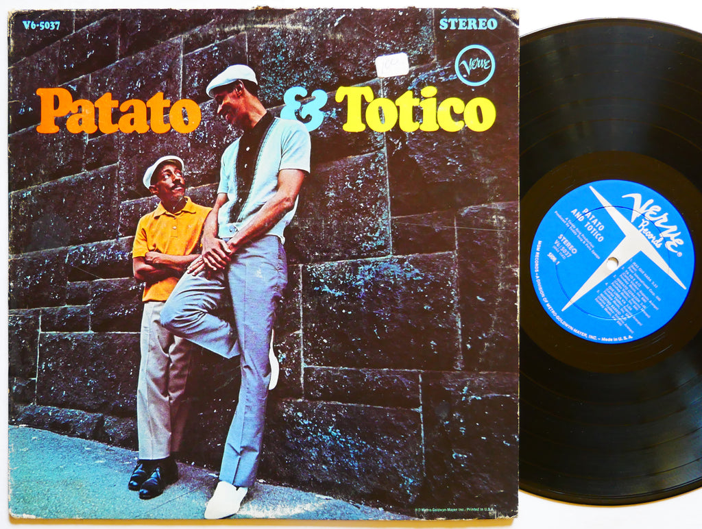 PATATO & TOTICO LP VERVE RECORDS V-5037 US 1967 DG MONO Latin Jazz Afro-Cuban