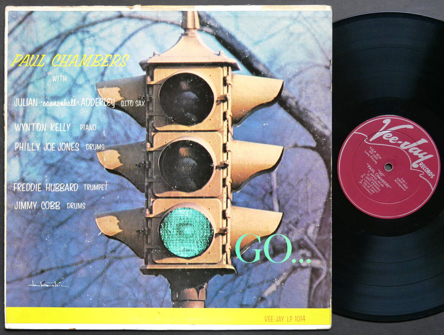 PAUL CHAMBERS Go... LP VEE JAY RECORDS VJLP 1014 US 1959 DG MONO Freddie Hubbard