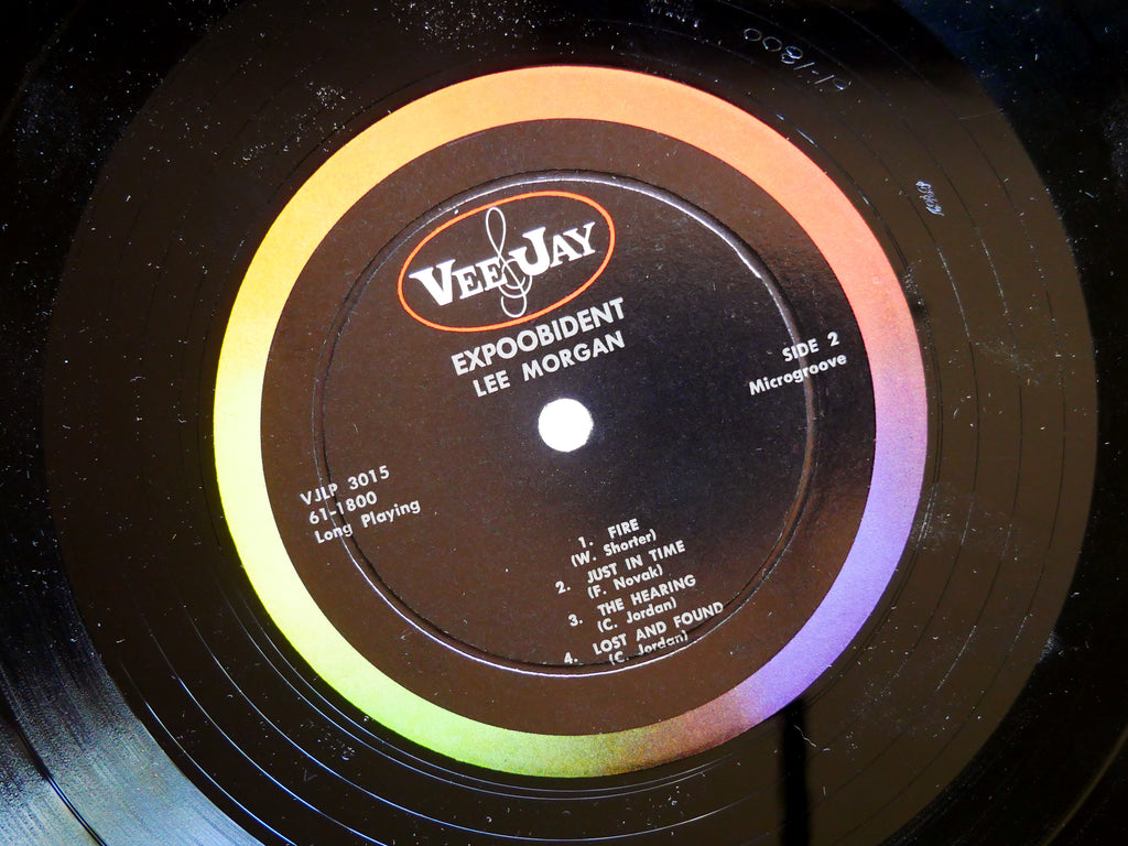 LEE MORGAN Expoobident LP VEE JAY VJLP 3015 US 1961 DG MONO JAZZ Art Blakey VG+