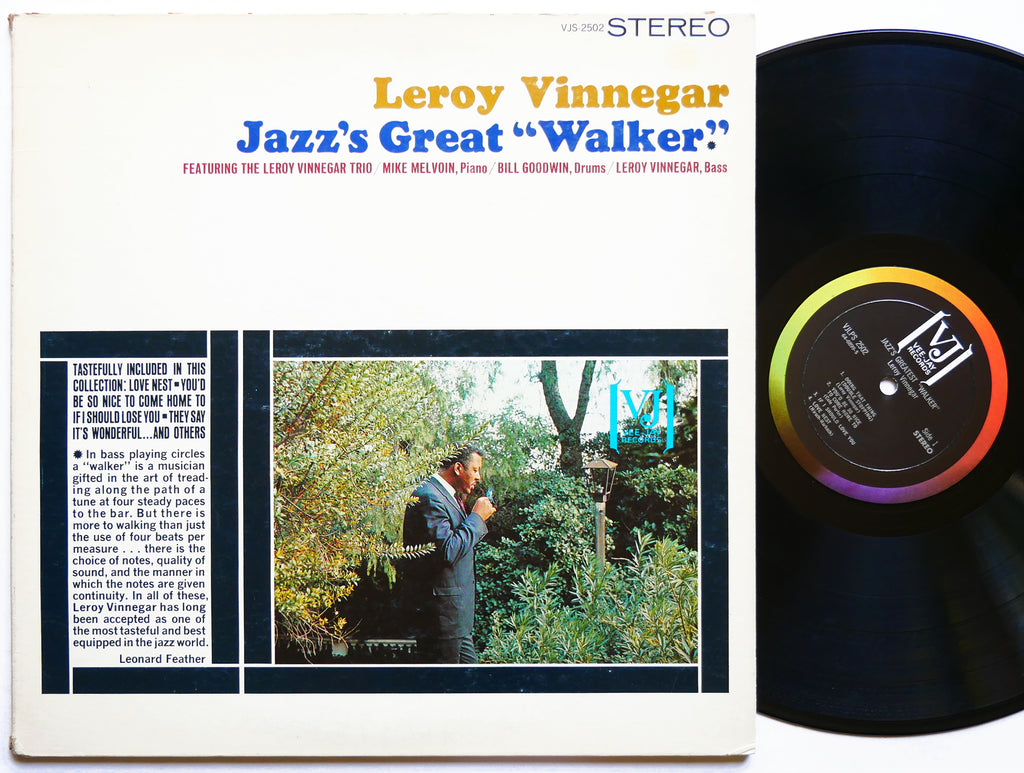 LEROY VINNEGAR Jazz's Great "Walker" LP VEE JAY RECORDS VJLPS 2502 US 1965