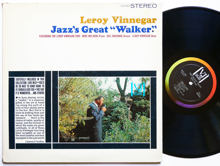 LEROY VINNEGAR Jazz's Great "Walker" LP VEE JAY RECORDS VJLPS 2502 US 1965