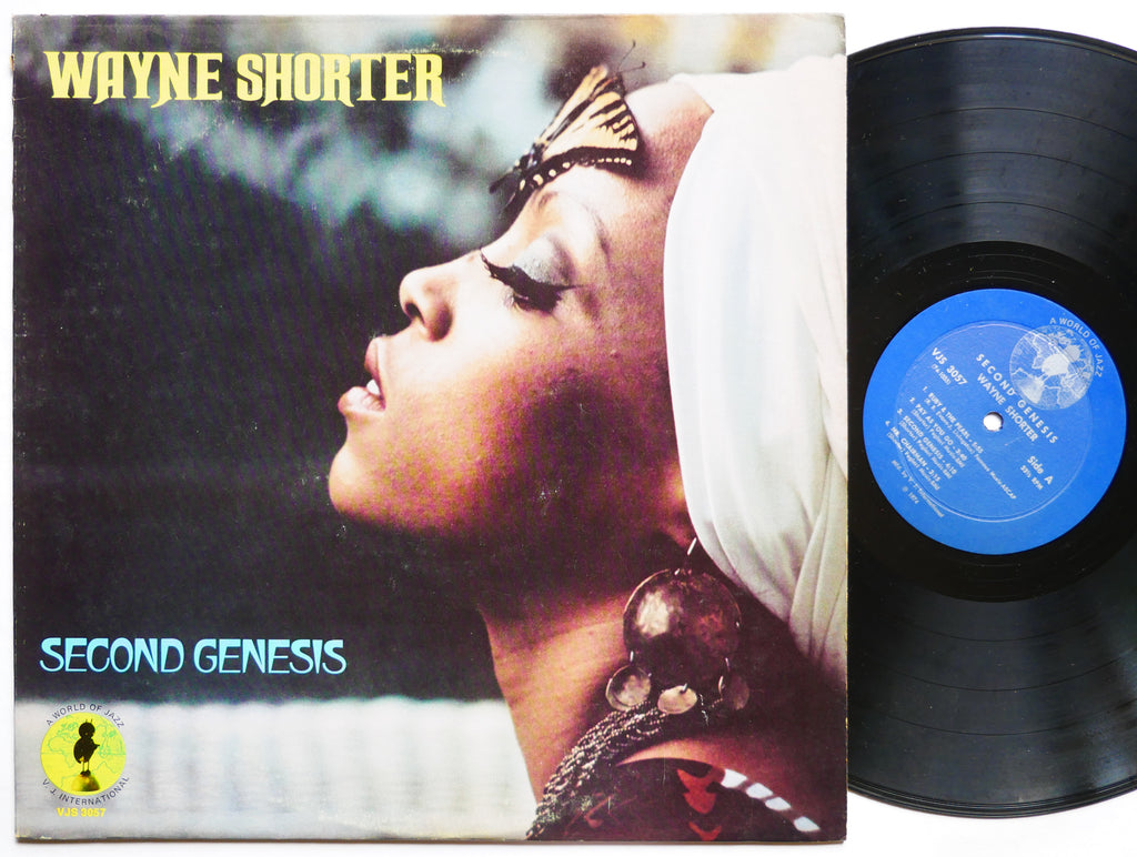 WAYNE SHORTER Second Genesis LP A WORLD OF JAZZ VJS 3057 US 1974 Art Blakey VG+