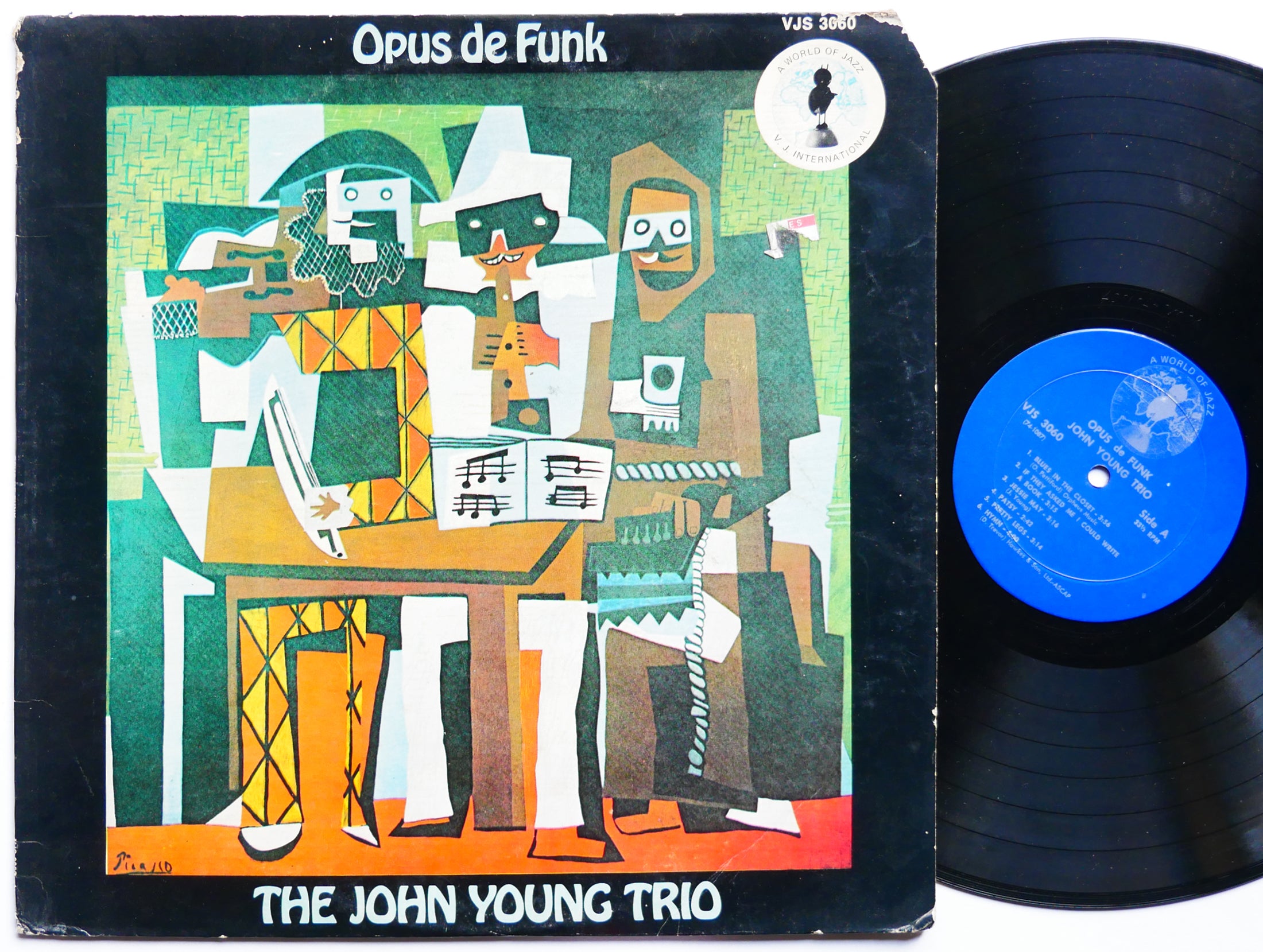 JOHN YOUNG TRIO Opus De Funk LP VJ INTERNATIONAL VJS 3060 US 1974 JAZZ