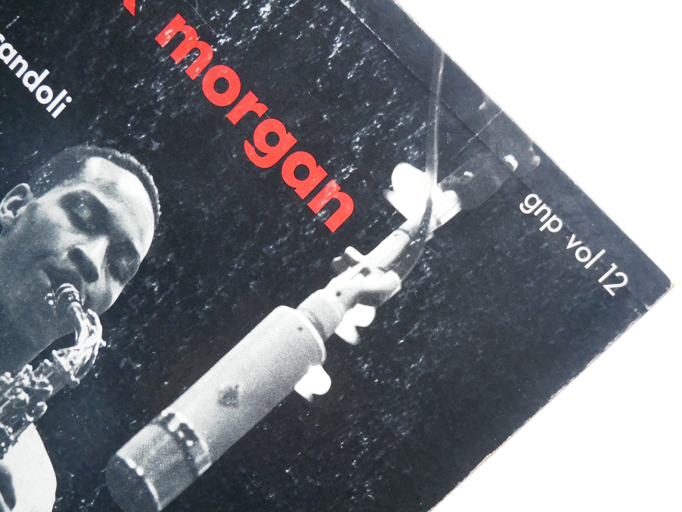 FRANK MORGAN Gene Norman Presents LP GNP VOL 12 US 1955 DG MONO Conte Candoli