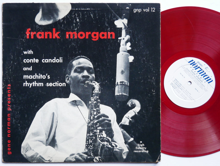 FRANK MORGAN Gene Norman Presents LP GNP VOL 12 US 1955 DG MONO Conte Candoli