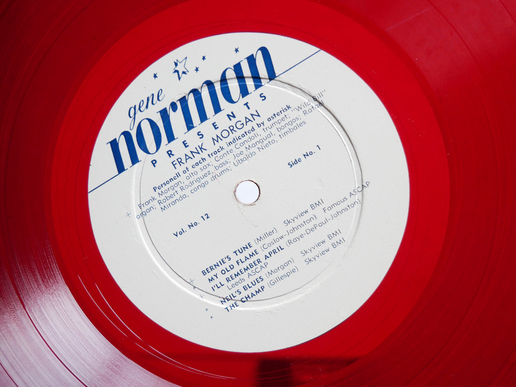 FRANK MORGAN Gene Norman Presents LP GNP VOL 12 US 1955 DG MONO Conte Candoli