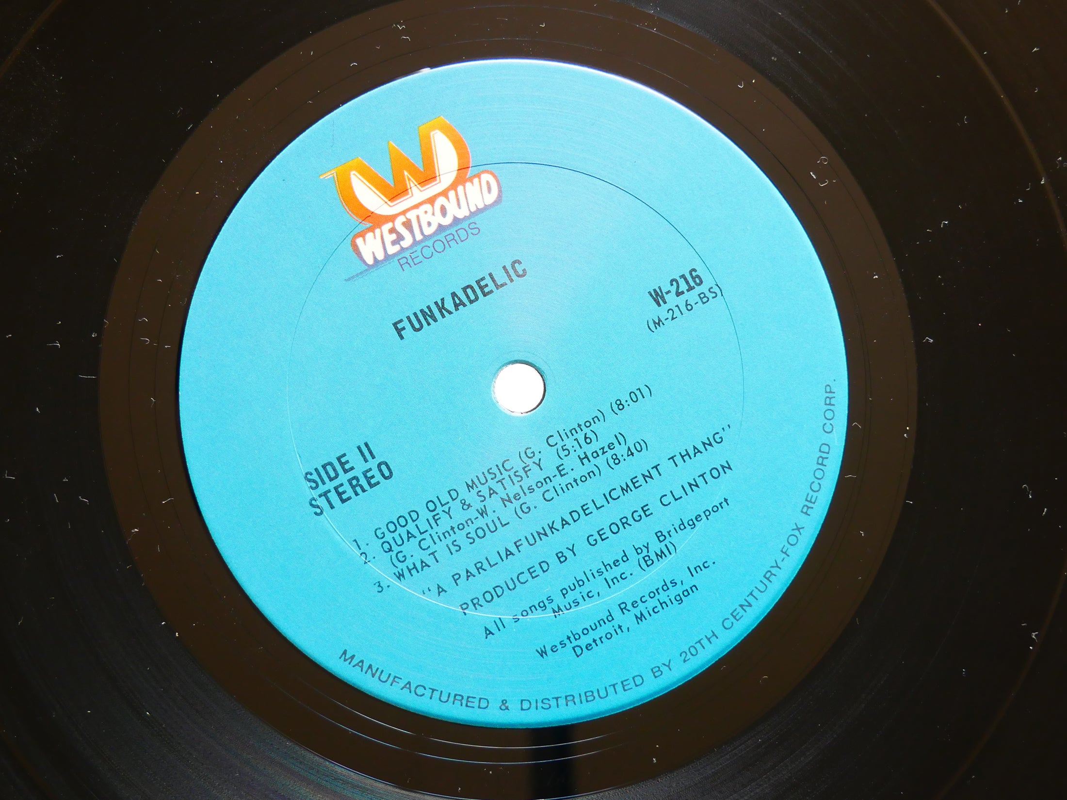 FUNKADELIC Self Titled LP WESTBOUND RECORDS W-216 US 1975