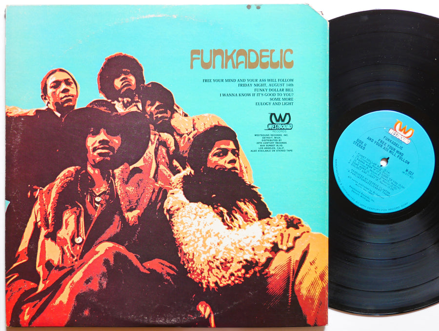 FUNKADELIC Free Your Mind.. LP WESTBOUND RECORDS W-217 US 1975 P.Funk CLEAN