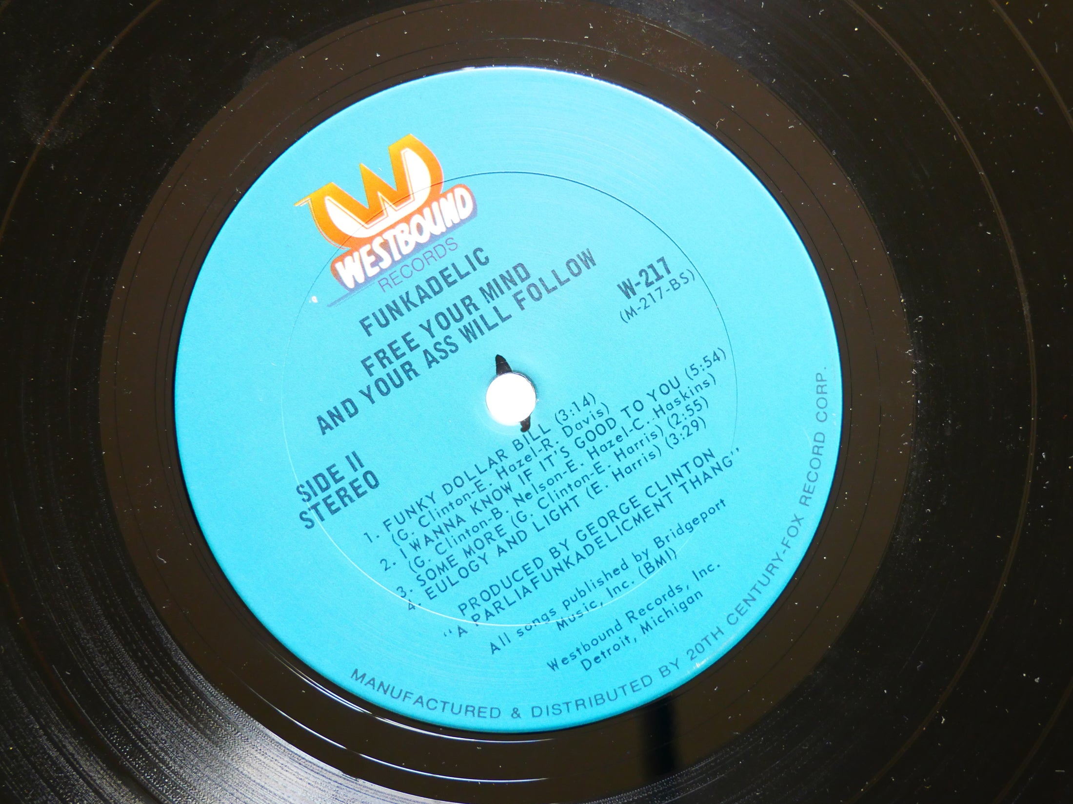 FUNKADELIC Free Your Mind.. LP WESTBOUND RECORDS W-217 US 1975 P.Funk CLEAN