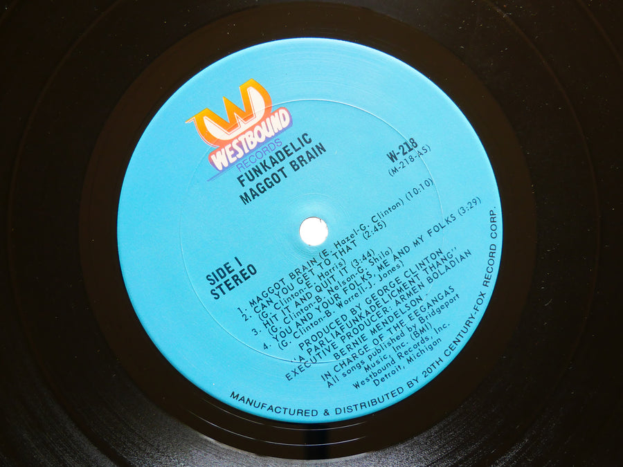 FUNKADELIC Maggot Brain LP WESTBOUND RECORDS W-218 US 1975 Psychedelic CLEAN