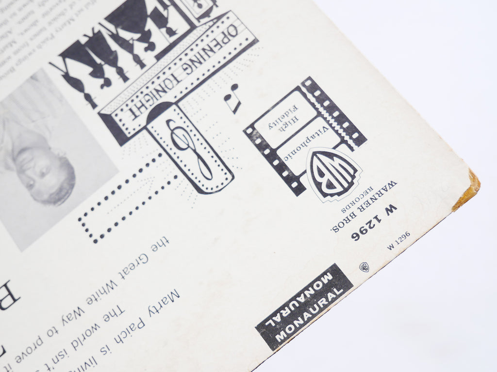 MARTY PAICH The Modern Touch Of LP WARNER W 1296 US 1959 Art Pepper Scott LaFaro