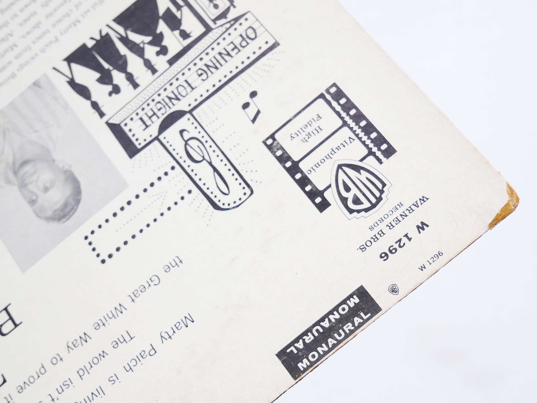 MARTY PAICH The Modern Touch Of LP WARNER W 1296 US 1959 Art Pepper Scott LaFaro