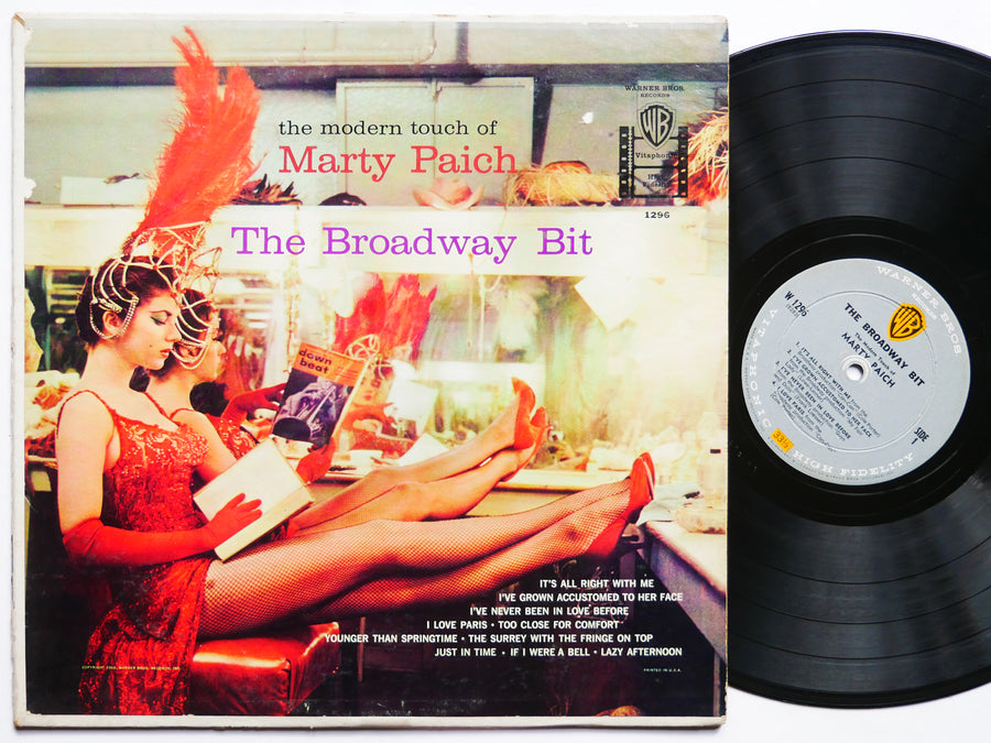 MARTY PAICH The Modern Touch Of LP WARNER W 1296 US 1959 Art Pepper Scott LaFaro